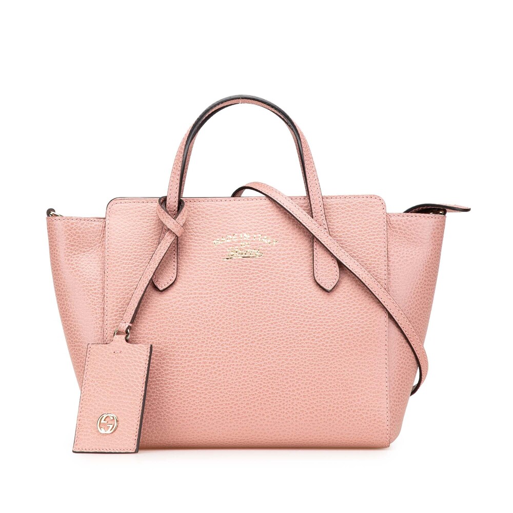 Pre-Loved Gucci Mini Leather Swing Satchel - Picture 1 of 12